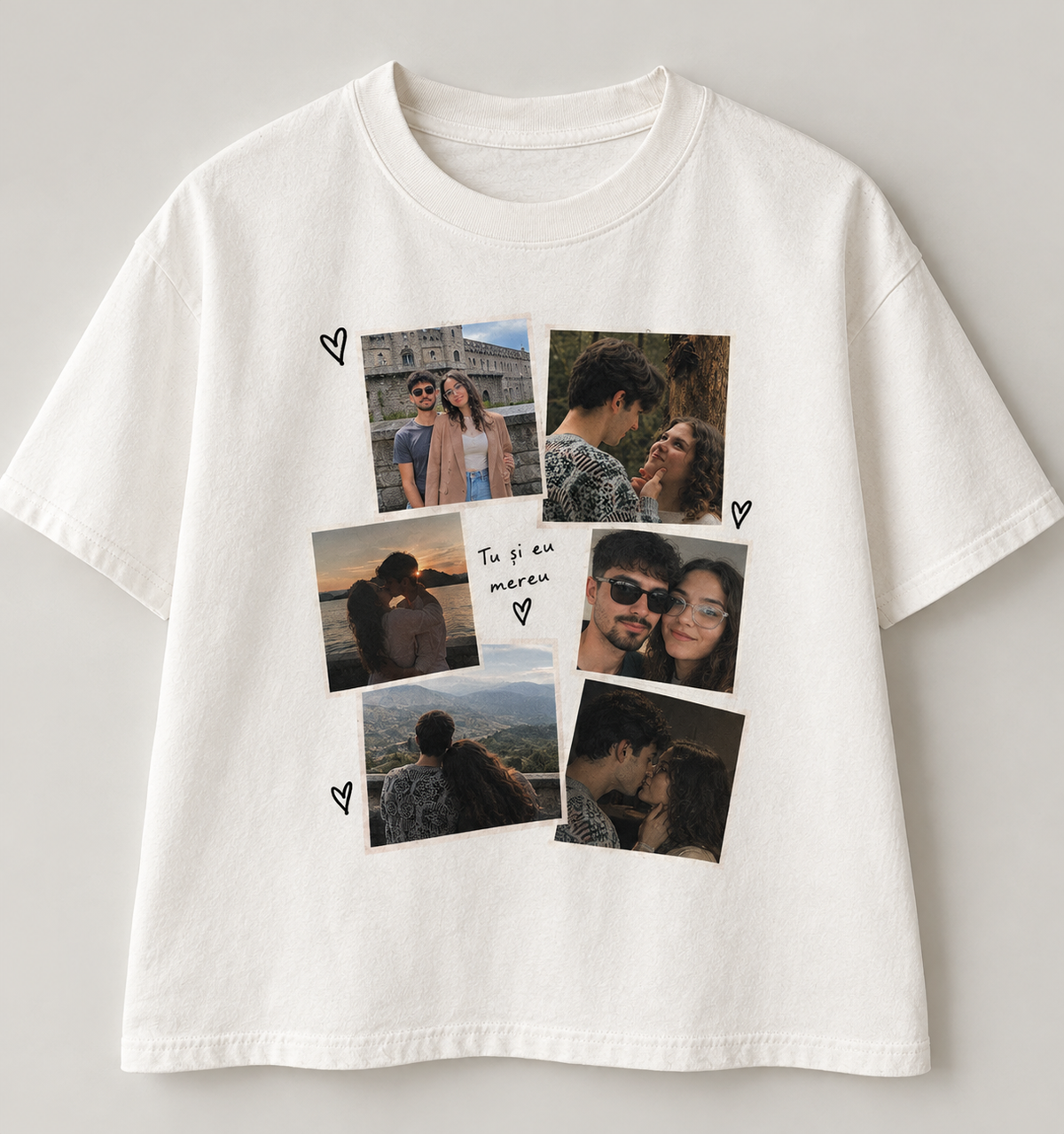 Tricou personalizat “Tu și Eu mereu”
