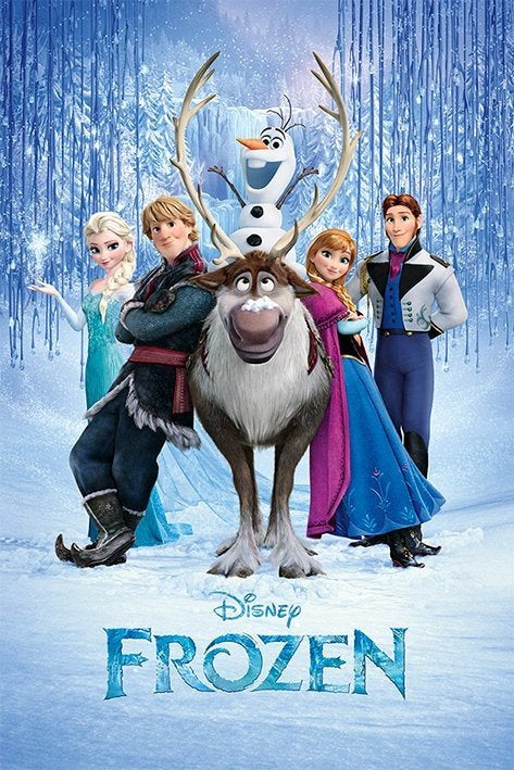 Puzzle frozen   21 cm × 29,7 cm