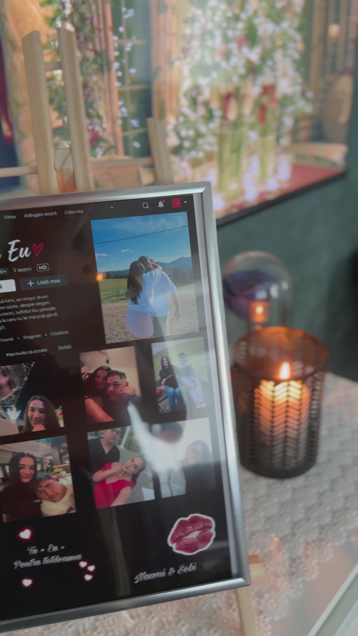 Tablou tip Netflix personalizat